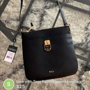 Lauren by Ralph Lauren Flat Crossbody